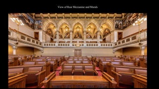 View of Rear Mezzanine and Murals
 
