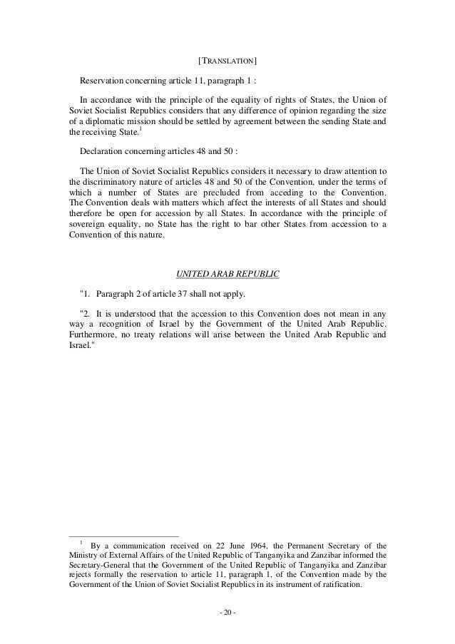 vienna convention on diplomatic relations article 48 vienna convention on diplomatic relations article 48