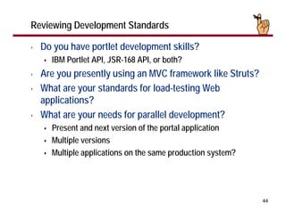 Designing WebSphere Portal Applications
