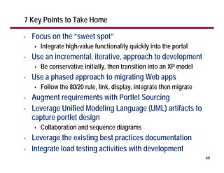 Designing WebSphere Portal Applications