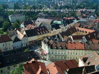 Vienne inspiration du grand compositeur des belles valses de vienne