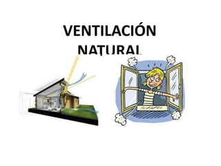 VENTILACIÓN
NATURAL
 
