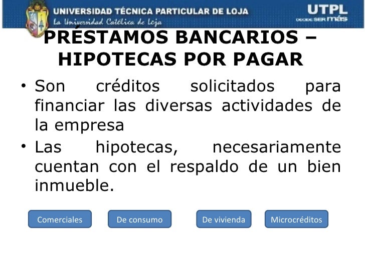 Definicion De Hipotecas Por Pagar Contabilidad - tidacredito