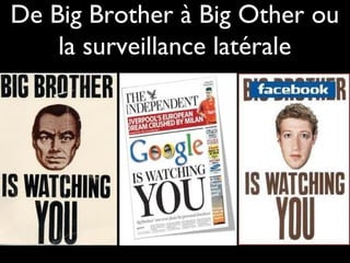 De Big Brother à Big Other ou
    la surveillance latérale
 