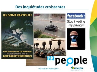 Des inquiétudes croissantes Université des diplômés 2010 