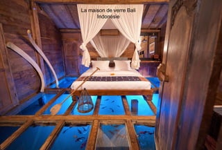 La maison de verre Bali
Indonésie
 