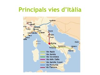 Principals vies d’Itàlia 