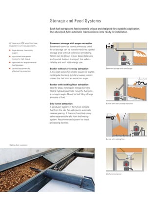 Extraction Auger Viessmann biomass brochure | PDF