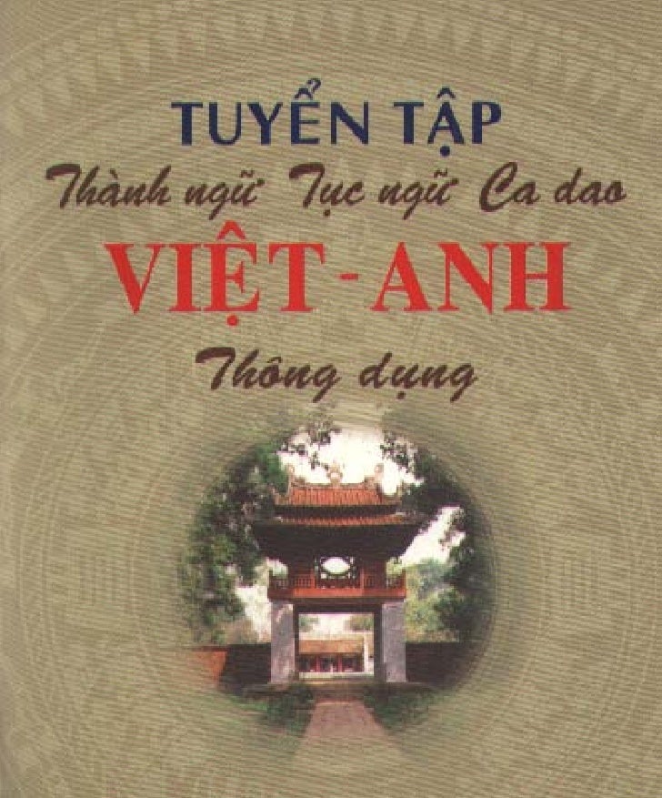  viet anh tuyen tap thanh ngu tuc ngu ca dao