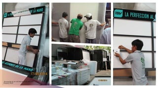 Kệ trưng bày tại các cửa hàng xây dựng xuất CUBA
Display Shelf
 