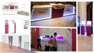 Kệ trưng bày y tế
Thiết kế và sản xuất kiosk bán hàng tại Event
 
