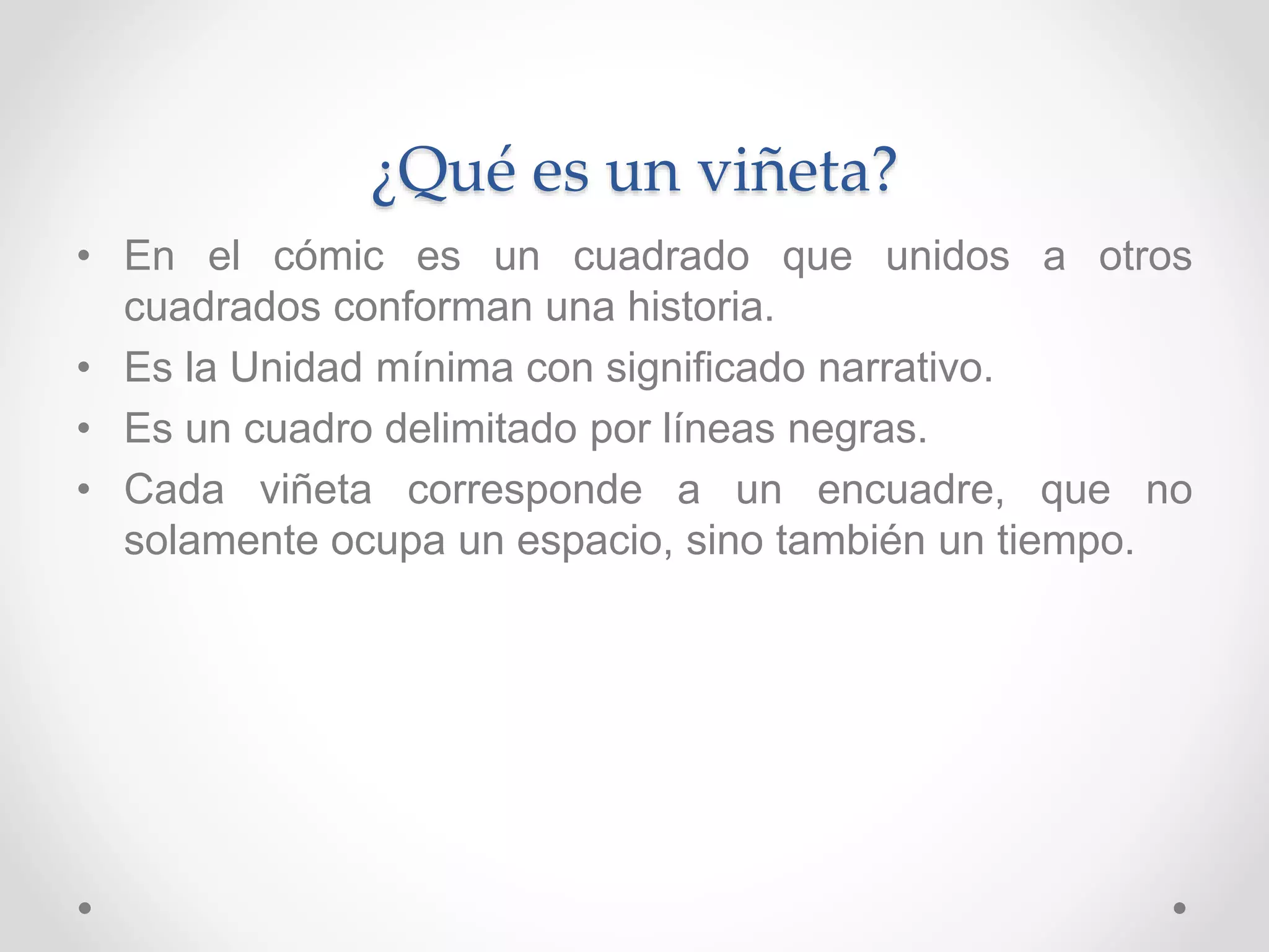 Viñetas comics | PPTX