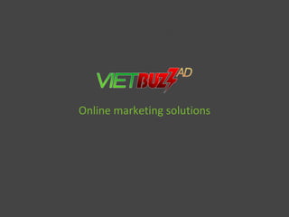 Online marketing solutions 