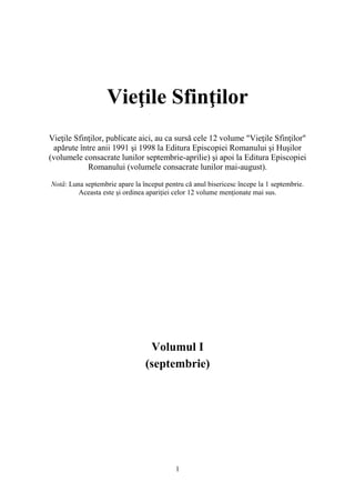 Vietile Sfintilor - Vol.I (septembrie).doc