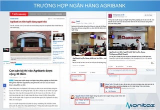 TRƯỜNG HỢP NGÂN HÀNG AGRIBANK
 