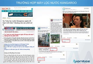 TRƯỜNG HỢP MÁY LỌC NƯỚC KANGAROO
 