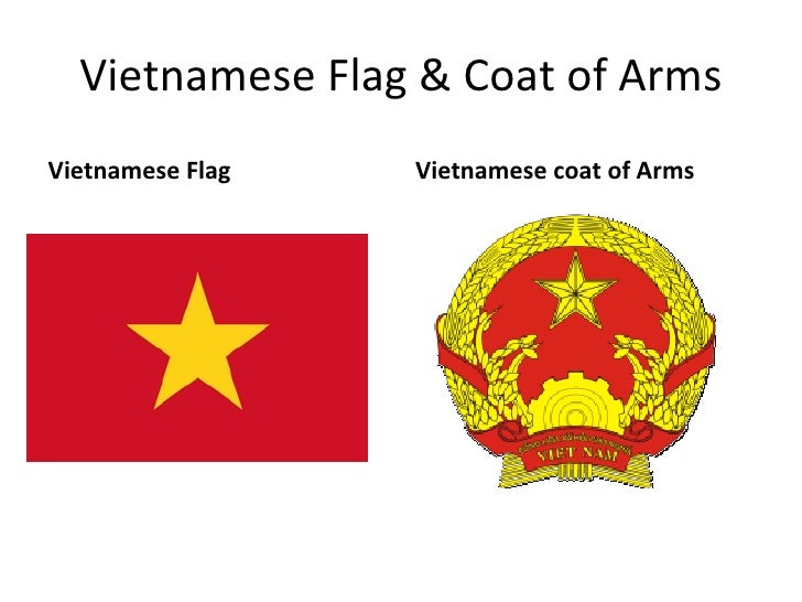 Vietnamese Flag & Coat of