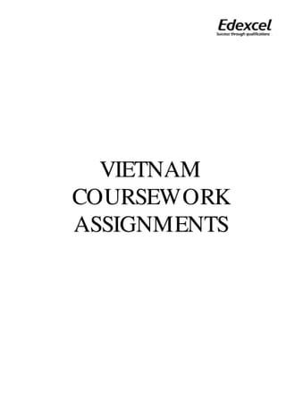 Vietnam War Coursework
