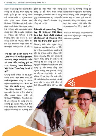 Vietnam best places to work 2013