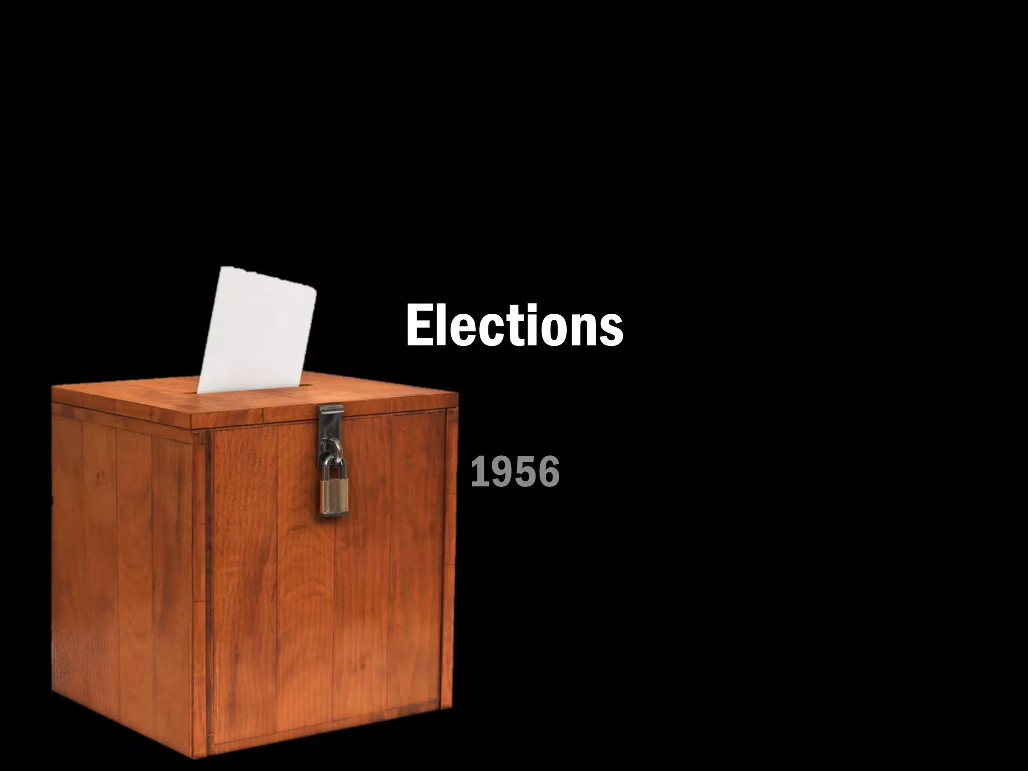 Elections
1956
 