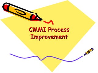 CMMI Process
Improvement

 