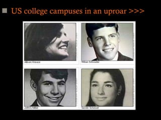 US college campuses in an uproar >>> 