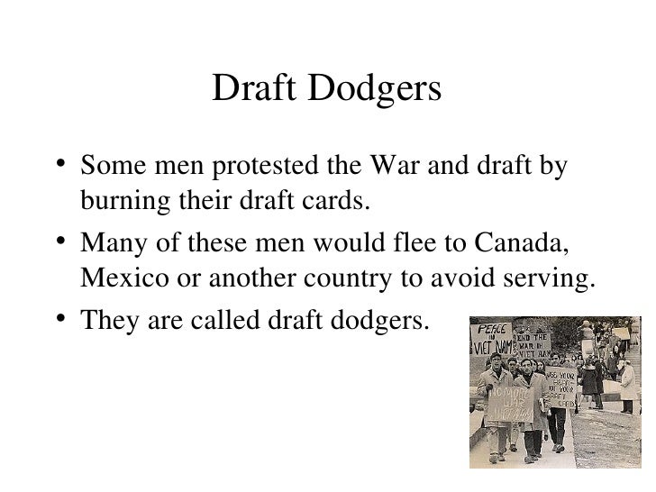 Vietnam draft and protests