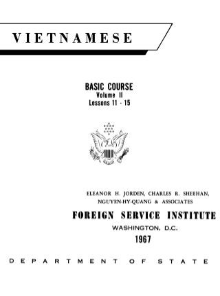 Learn Vietnamese - FSI Basic Course (Part 2)