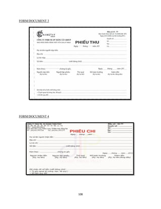 108
FORM/DOCUMENT 3
FORM/DOCUMENT 4
 