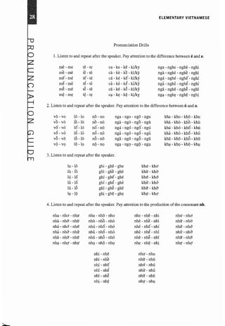 Vietnamese pronunciation 01 | PDF