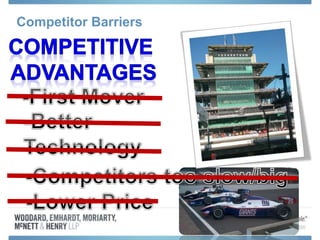 Competitor Barriers
 