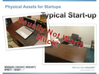 Physical Assets for Startups
 