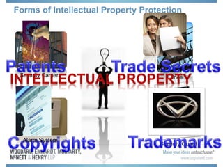 Forms of Intellectual Property Protection
Security Camera
Security Guard
Fence
Alarm System
 