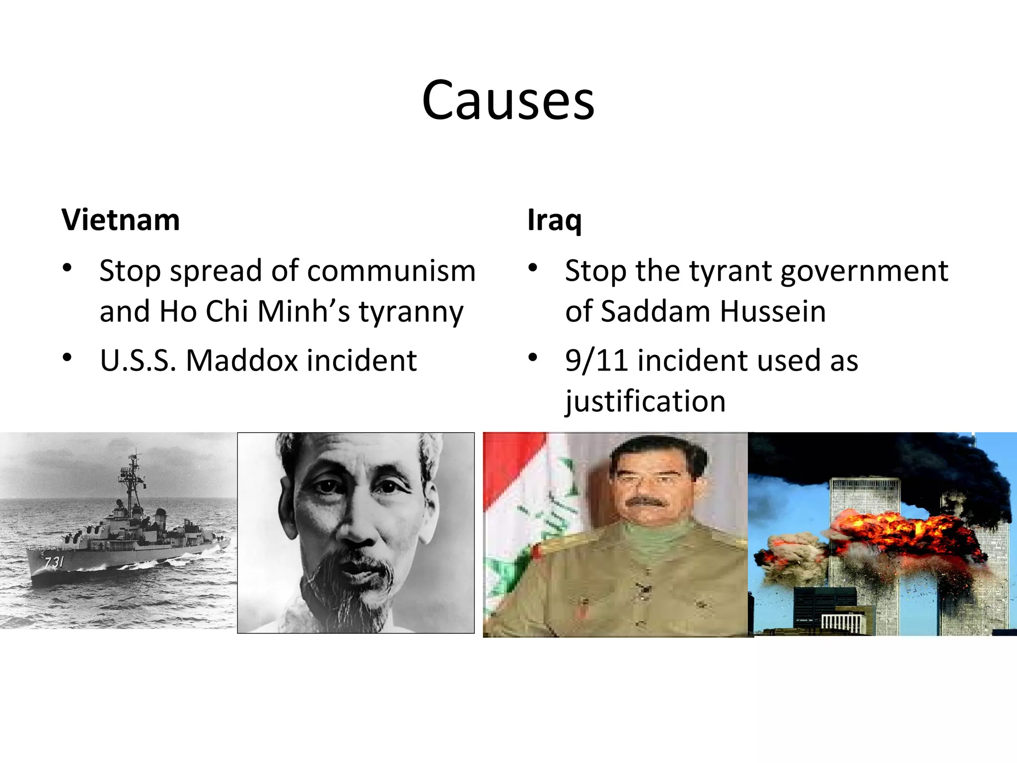Vietnam & iraq | PPT