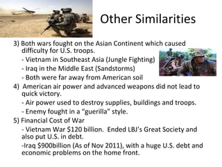 Vietnam & iraq | PPT