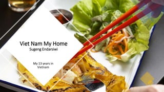 Viet Nam My Home
Sugeng Endarsiwi
My 13 years in
Vietnam
 