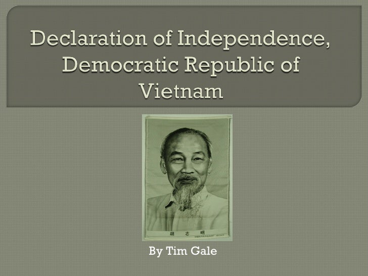 Vietnam Declaration of Independence