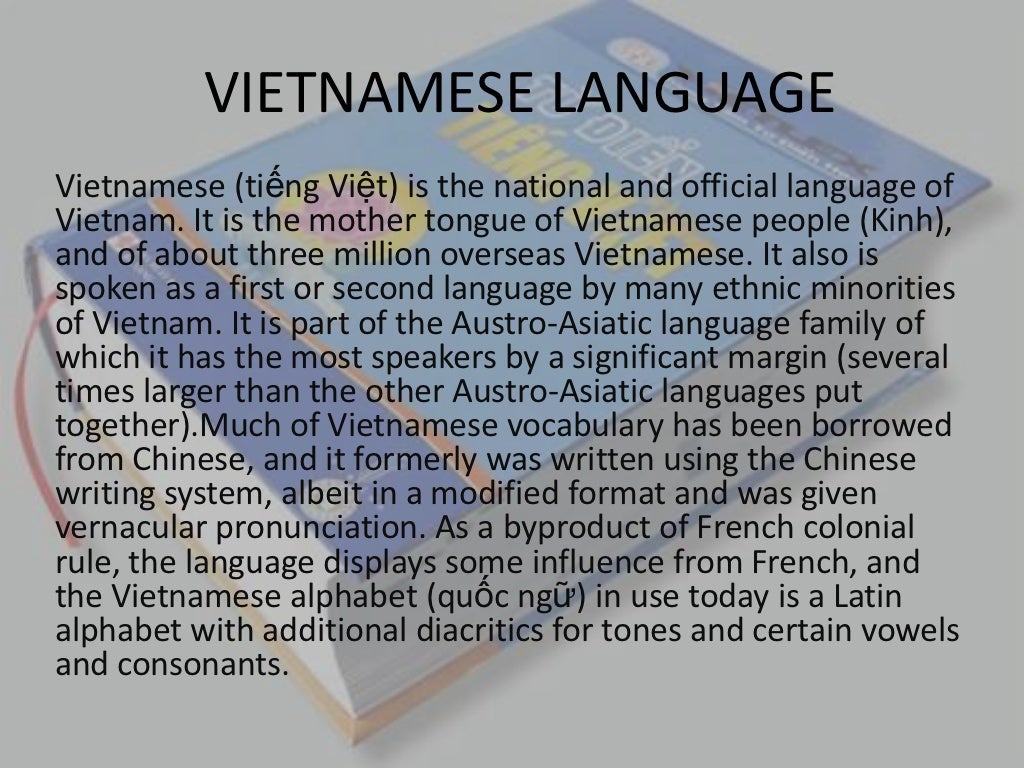 write an entertaining speech about the culture of vietnam