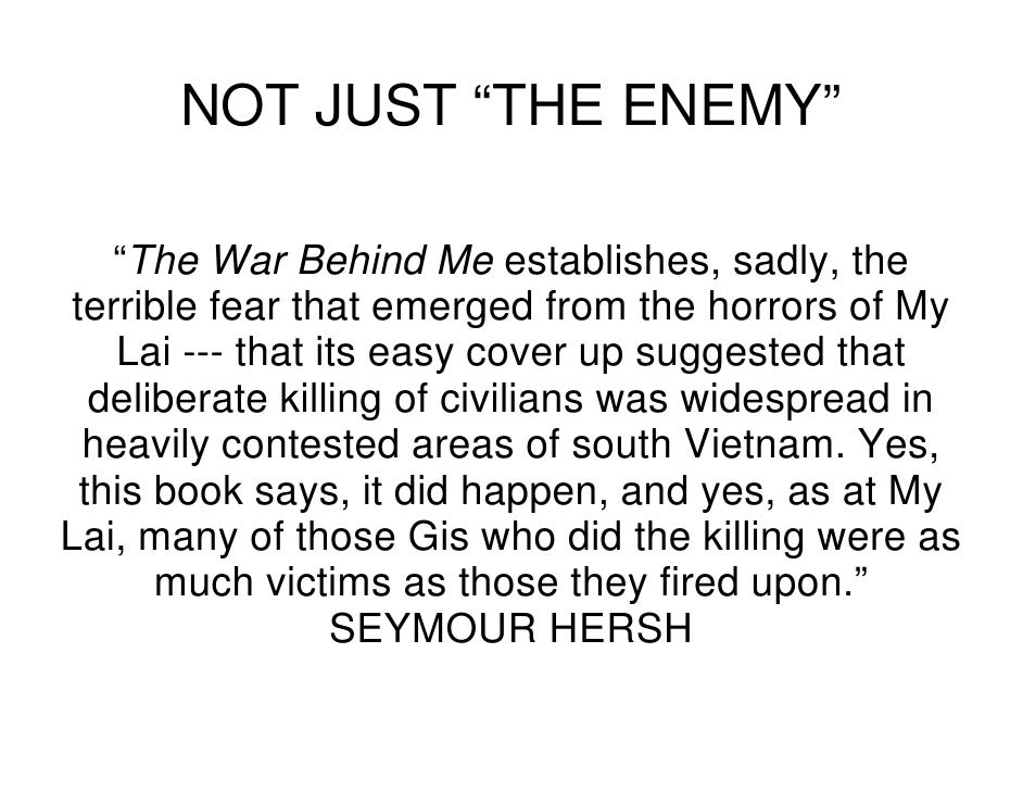 Vietnam Agent Orange Dioxin Tour Bernie Meyer