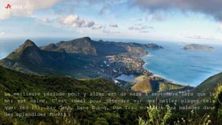 La meilleure période pour y aller est de mars à septembre lors que la
mer est calme. C’est idéal pour détendre sur des belles plages tels
que: Yen Phi, Bay Canh, Hang Duong, Dam Trau ou faire des balades dans
des splendides forêts
 