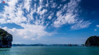 Lan Ha Bay, encompassing the southern seas off Cat Ba, is dotted
with hundreds of jungle-topped limestone islands with many
deserted beaches.
 
