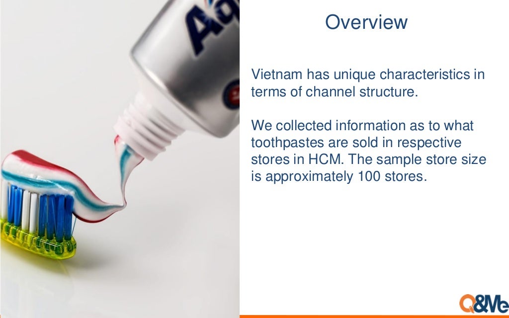Vietnam toothpaste retail share