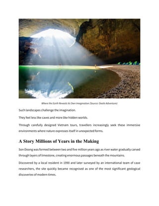 Exploring Son Doong Cave: Vietnam's Largest Cave and Its Transformative ...