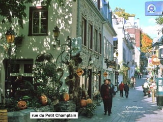 rue du Petit Champlain