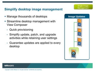 Tuned and optimized specifically for hosting virtual desktops