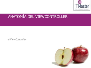 ANATOMÍA DEL VIEWCONTROLLER




uiViewController
 