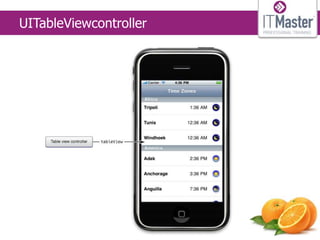 UITableViewcontroller
 