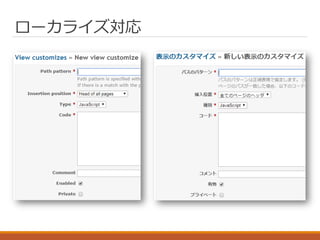 ローカライズ対応
 