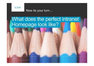 Now its your turn…
 