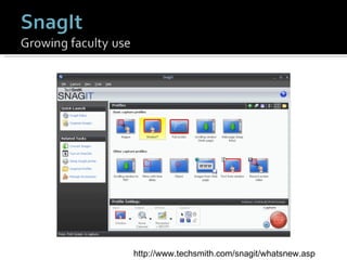 http://www.techsmith.com/snagit/whatsnew.asp 